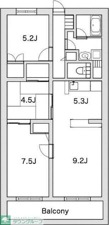 スターキャッスルの物件間取画像